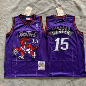 Tracy McGrady retro Tyrannosaurus purple jersey men's and women's casual jersey(2 CP)-2027